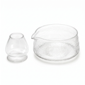 Set 2 pezzi in vetro - Matcha Bowl e Whisk Holder - Okō by Marlena
