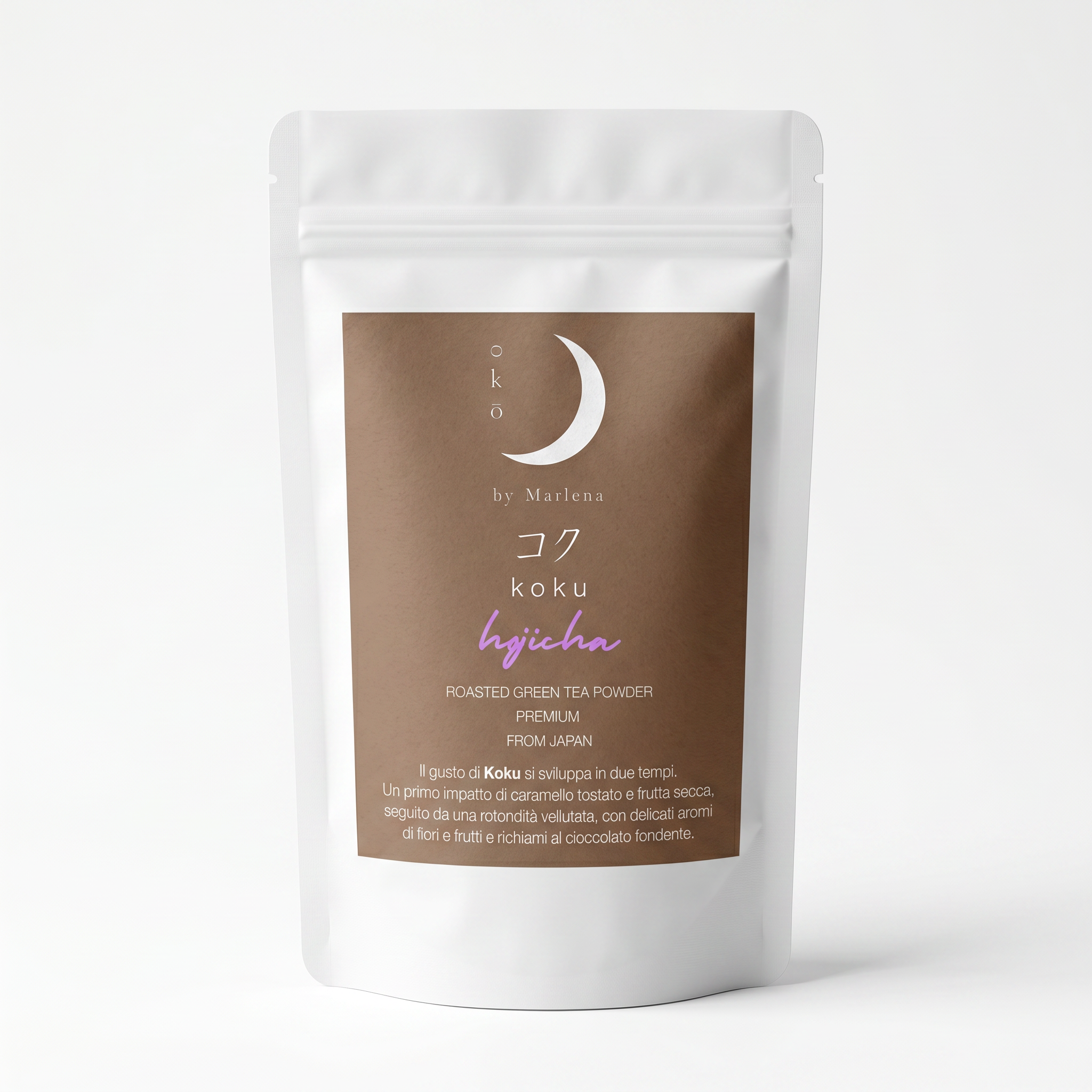 Koku 30 g - Medium Roast Hojicha Powder - Okō by Marlena